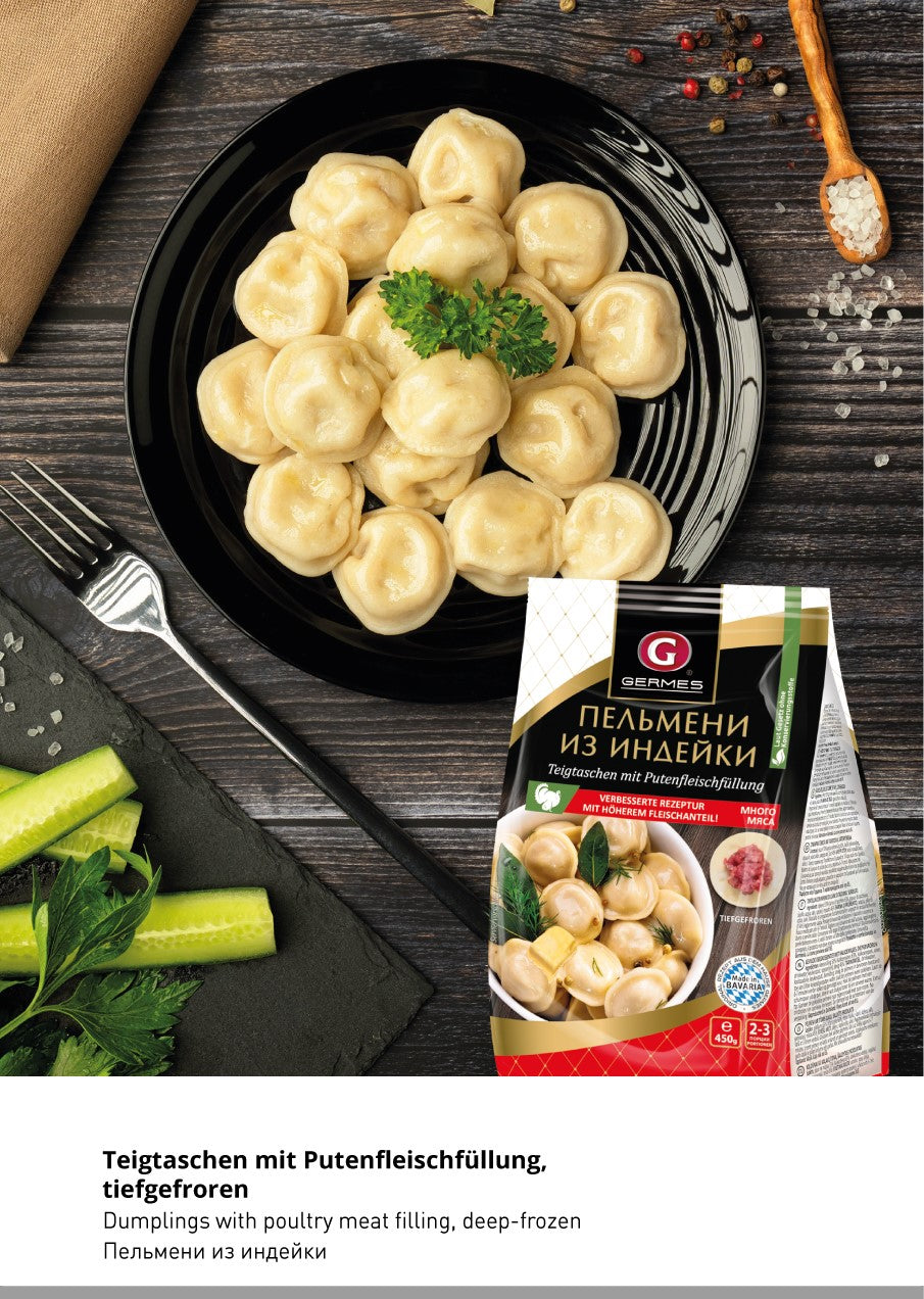 Pelmeni mit Putenfleischfüllung, 450g