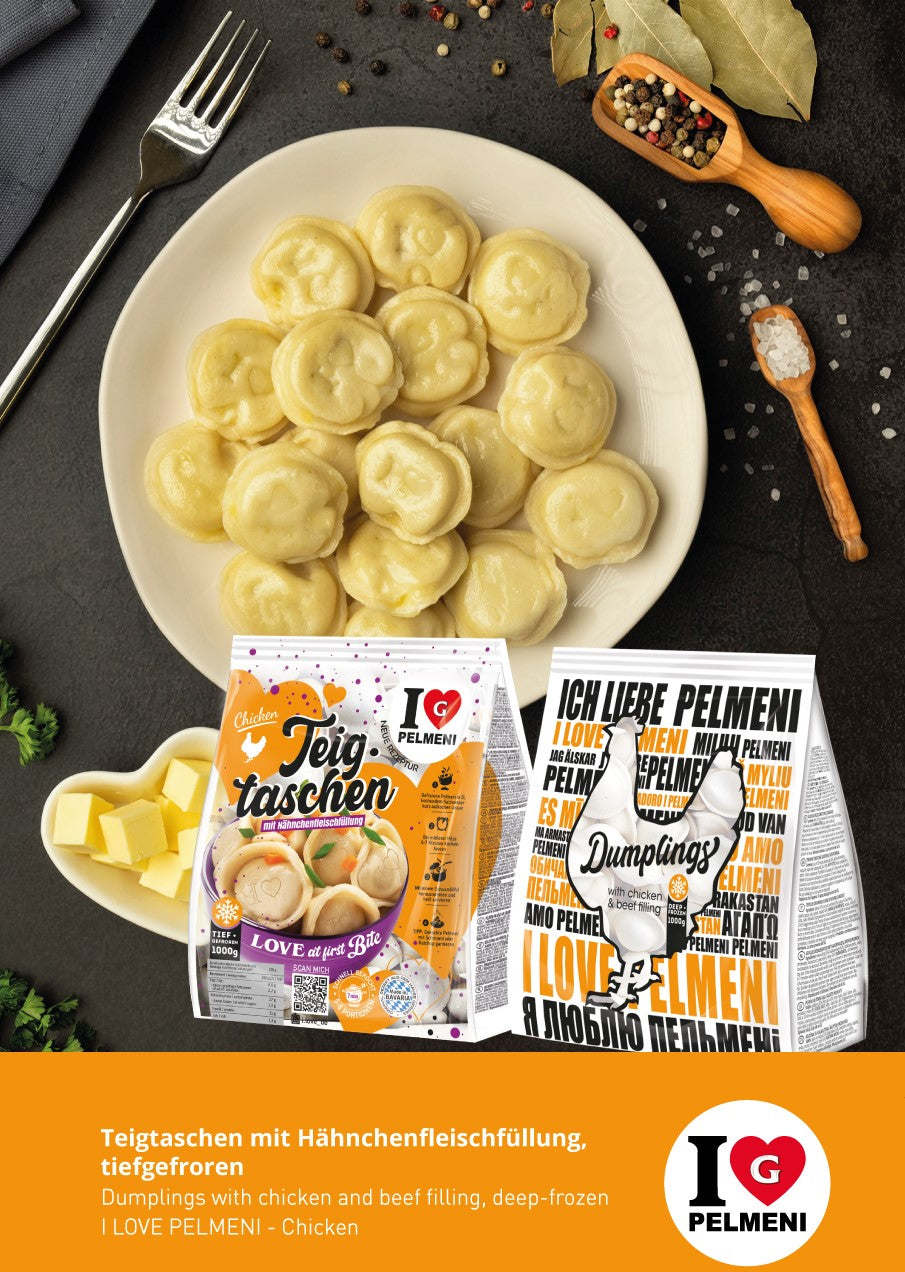 I Love Pelmeni Chicken, 1000g