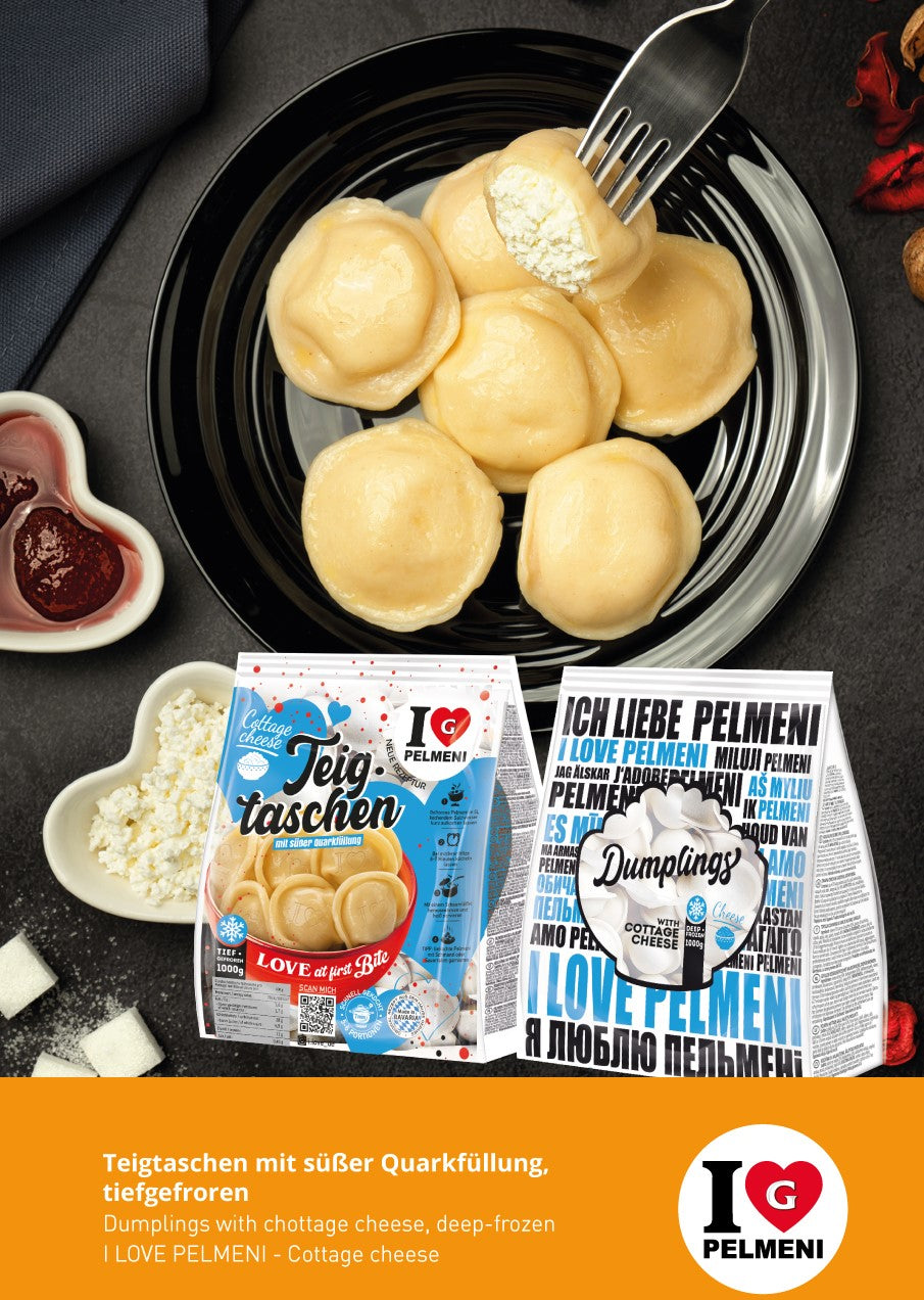I Love Pelmeni Cottage Cheese, 1000g