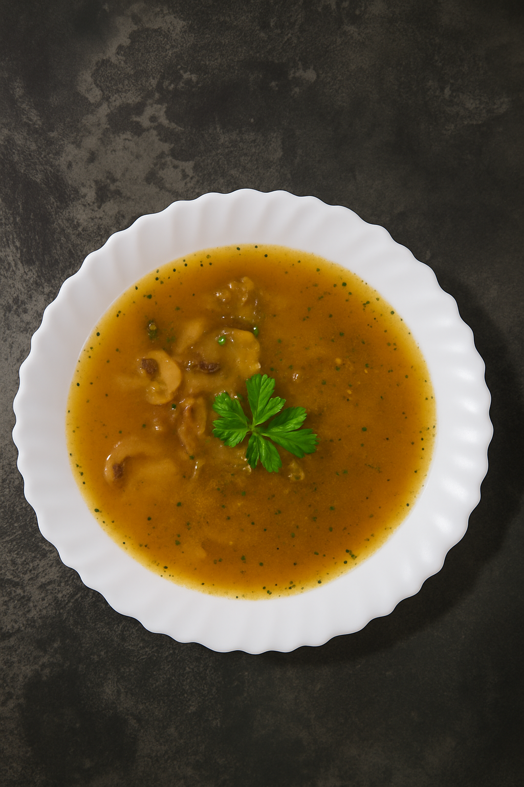 Pilzsuppe